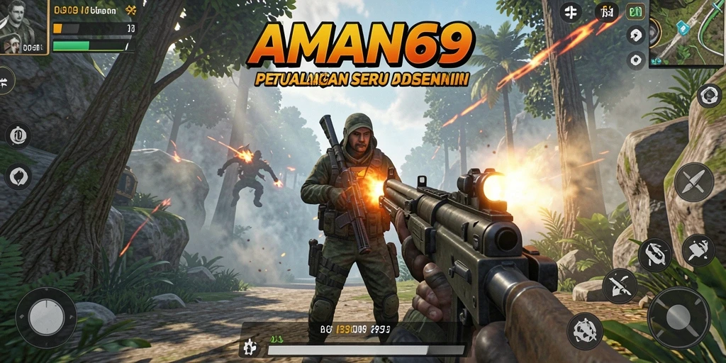 Gameplay seru dan mendebarkan di AMAN69.