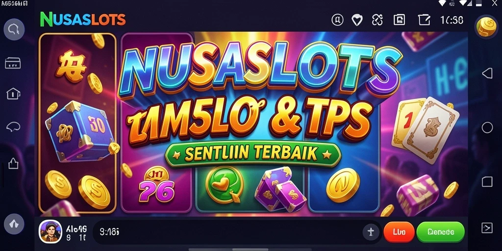 Tampilan gameplay mengasyikkan di NUSASLOTS dengan strategi slot.