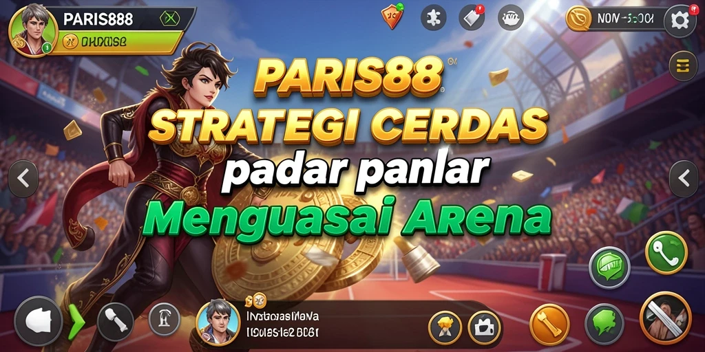 Screenshot menampilkan momen intens dalam gameplay Strategy.