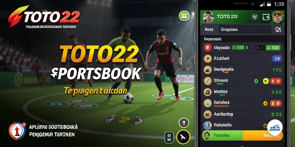 Screenshot utama TOTO22 menunjukkan antarmuka taruhan yang menarik.